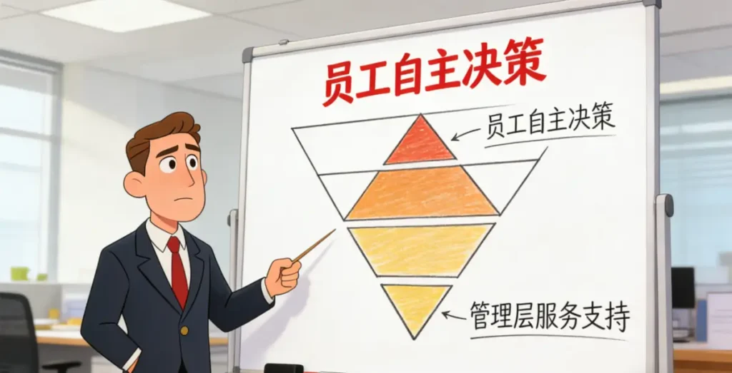 What Is the Inverted Pyramid Management Principle?